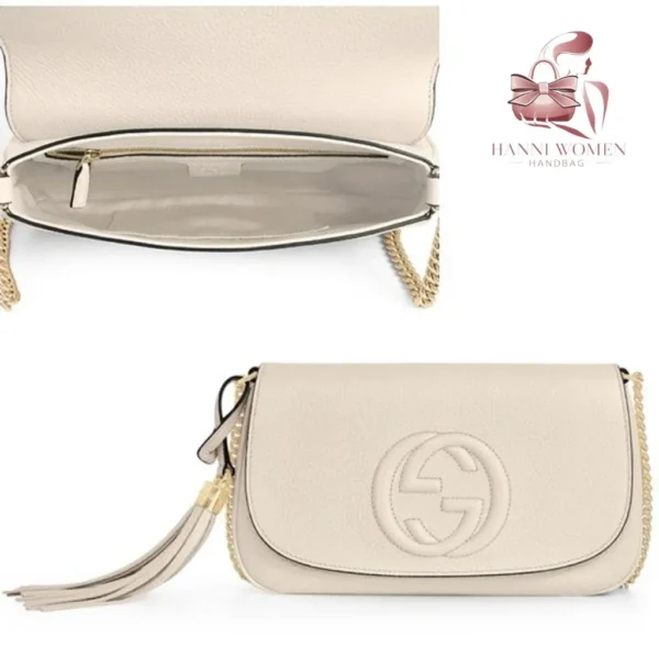 Gucci Ivory Crossbody Bag